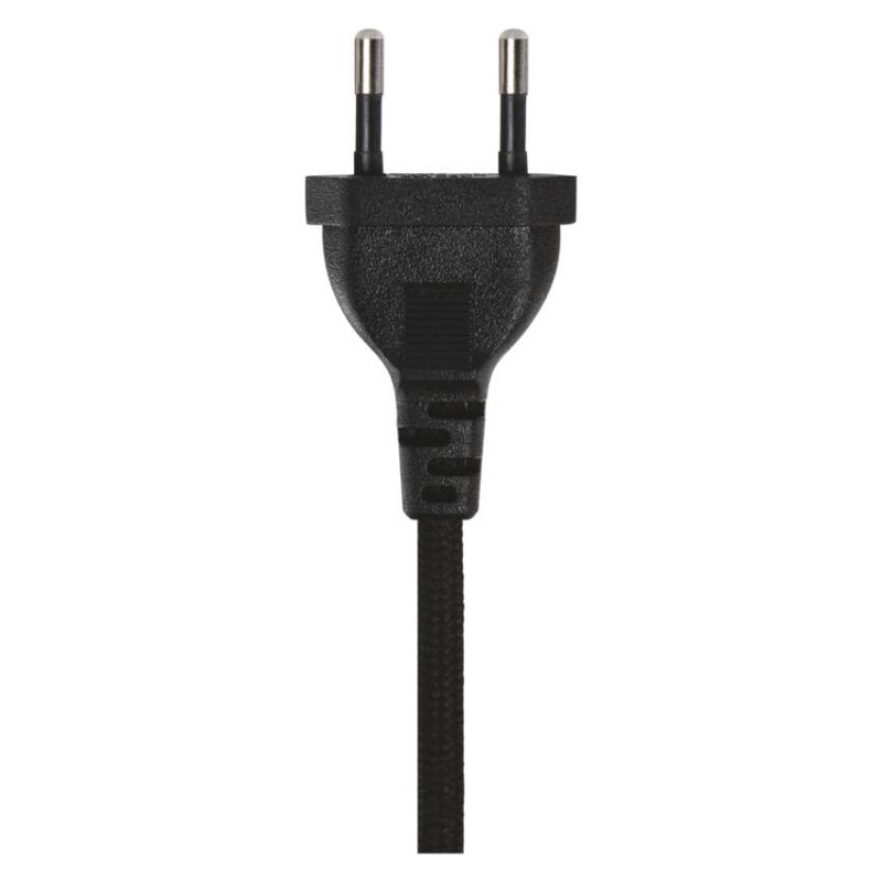 Stolní lampa DUSTIN na žárovku E27, černá