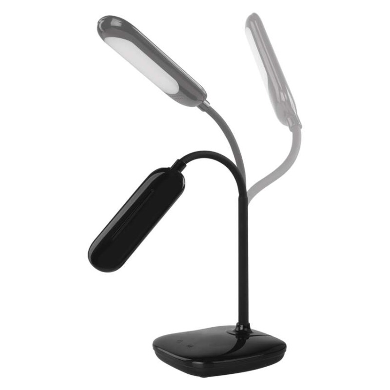 LED galda lampa LILY, melna