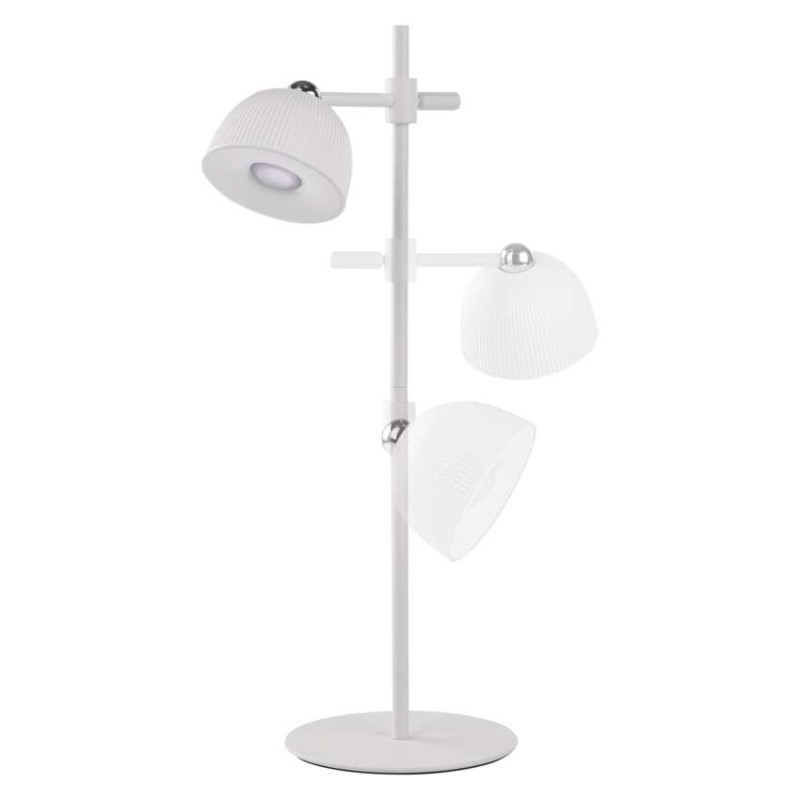 Lampa biurkowa LED SOPHIE, ładowalna, biała