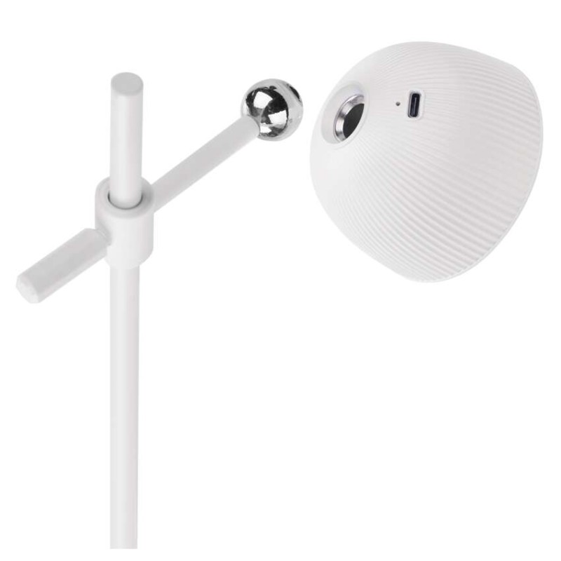 Lampa biurkowa LED SOPHIE, ładowalna, biała