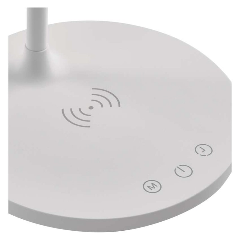 LED stolná lampa OSCAR, biela