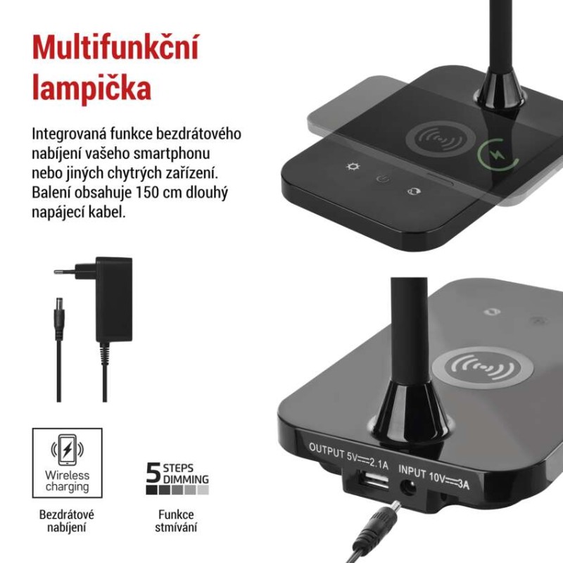 LED stolní lampa KYLE