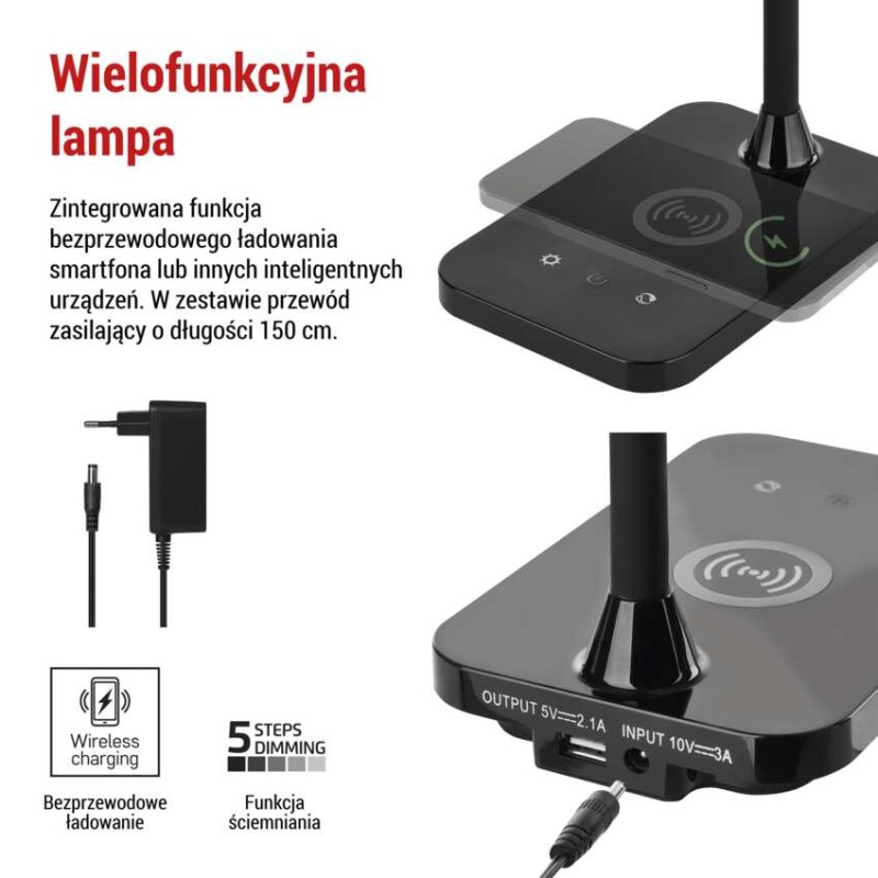 Lampa biurkowa LED KYLE