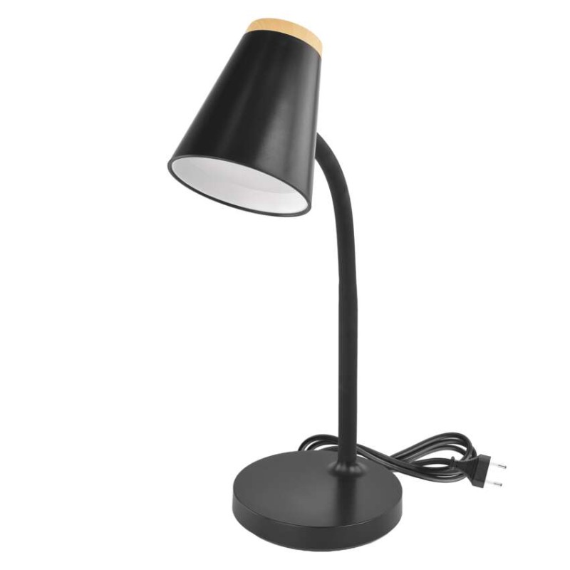 LED stolná lampa TARA, čierna