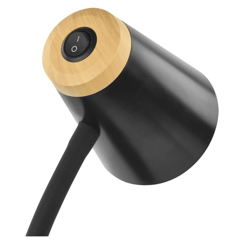 LED stolná lampa TARA, čierna