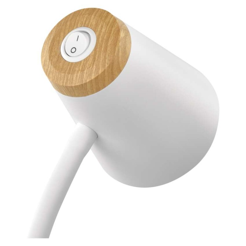 LED stolná lampa TARA, biela