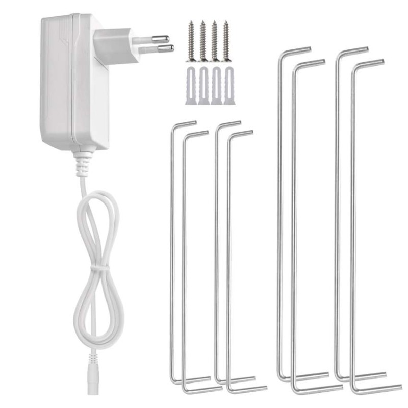 LED svetilka za rastline polnega spektra za setev, 28 LED diod, časovnik