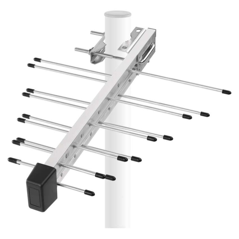 Univerzális antenna VILLAGE FISH–V700, DVB-T2, LTE/4G/5G szűrő