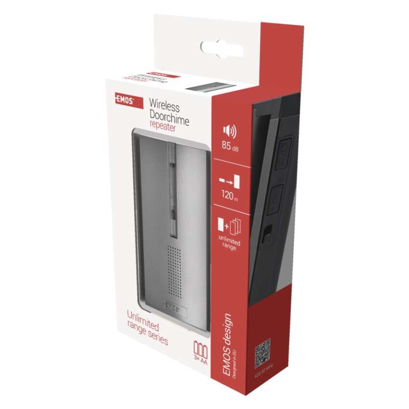 Domovní bezdrátový prodlužovač signálu pro P5760 a P5763 na 3x AA