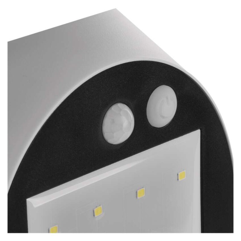 EMOS LED SOLAR lámpatest LUMI PIR, 240lm IP54 természetes fehér