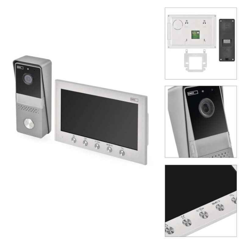 Sada domovního videotelefonu EM-04Z 2WIRE