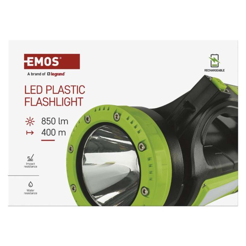 LED nabíjecí svítilna P2316, 850 lm, 8000 mAh