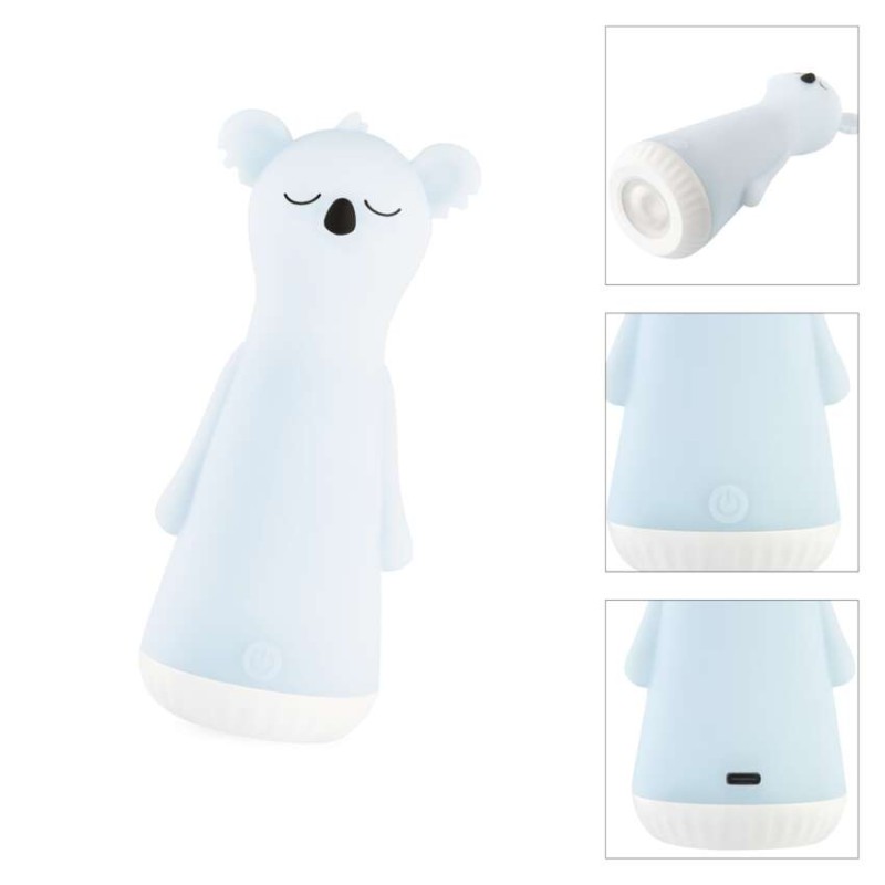 Nabíjacie svietidlo LED s nočným osvetlením P3216, 25 lm, 1200 mAh