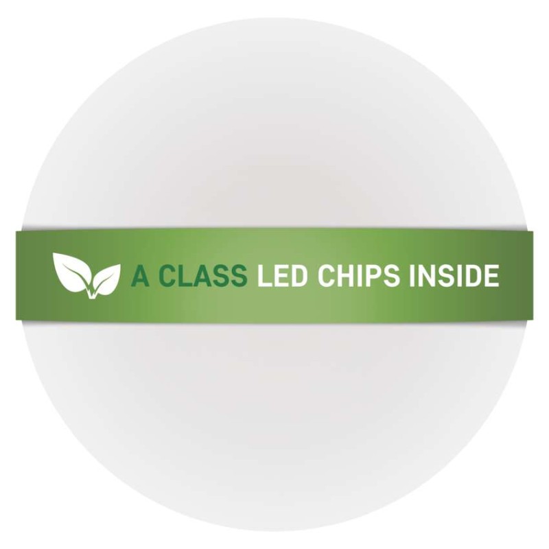 Oprawa sufitowa LED TIVI, MW sensor, okrągła biała 12,5W, IP44, neutralna biel, czujnik MW