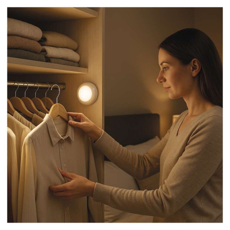 EMOS LED éjjeli fény 4LED 3× AAA 10 db, box