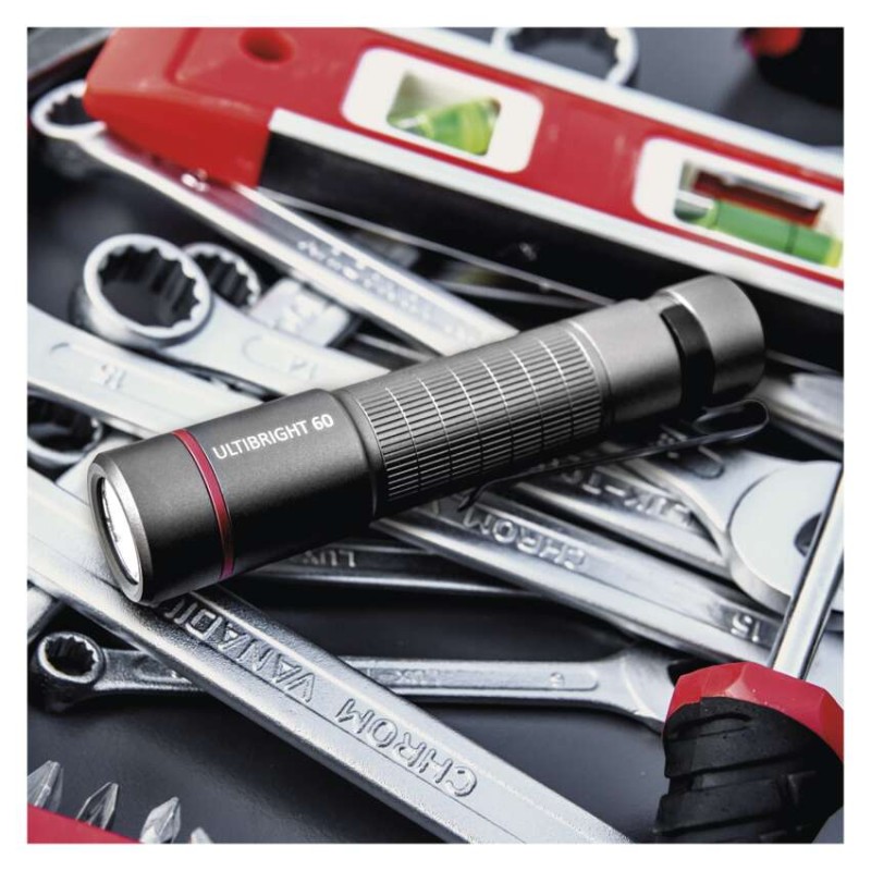 CREE LED Metall-Taschenlampe Ultibright 60, 170lm, 1xAA