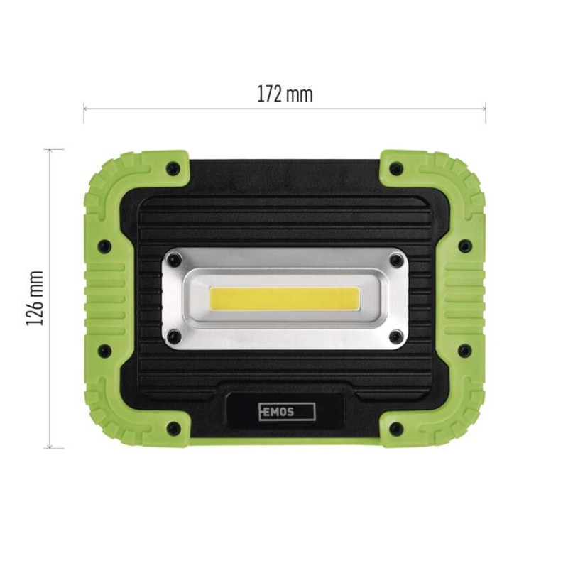 COB LED uzlādējama lampa darbam P4534, 600 lm, 3000 mAh