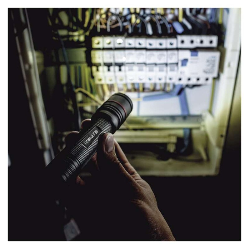 Latarka metalowa CREE LED Ultibright 80, 600lm, ładowalna