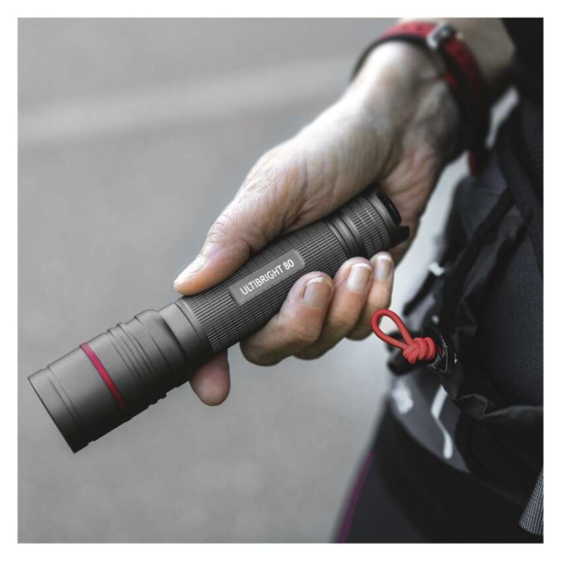 Latarka metalowa CREE LED Ultibright 80, 600lm, ładowalna