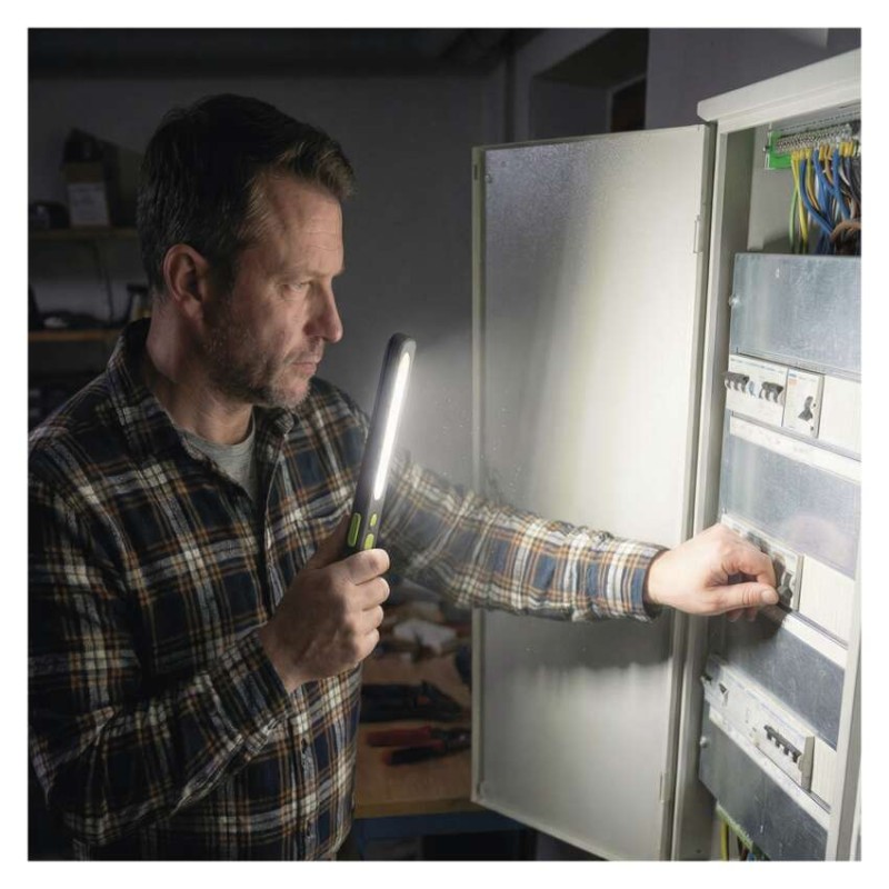 SMD LED + LED nabíjecí svítilna P4538, 700 lm, 1200 mAh