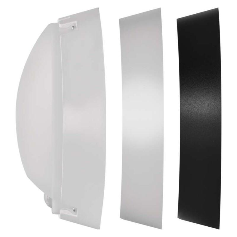 LED svítidlo ZURI s pohybovým čidlem, 22 cm, 14 W, neutrální bílá, IP54