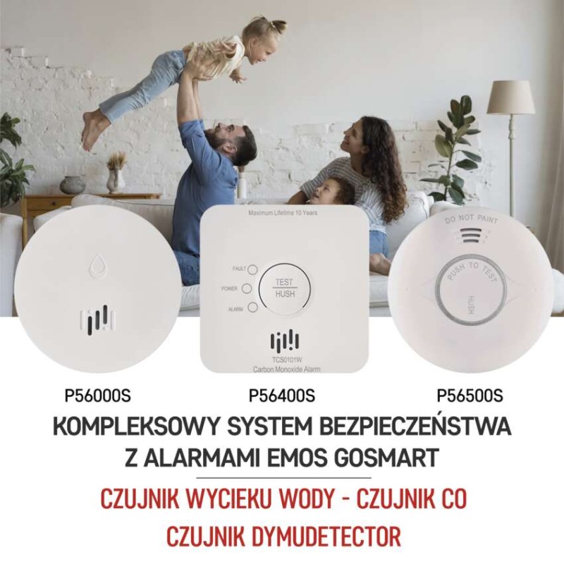 GoSmart Detektor dymu TS380C-HW z WiFi