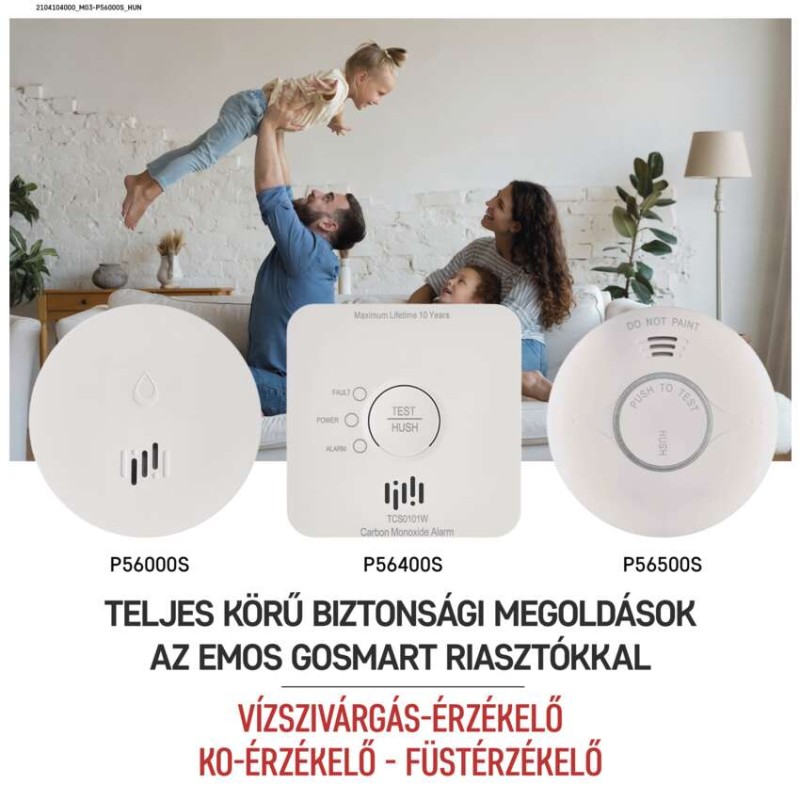 GoSmart Vízszivárgás-érzékelő P56000S ZigBee
