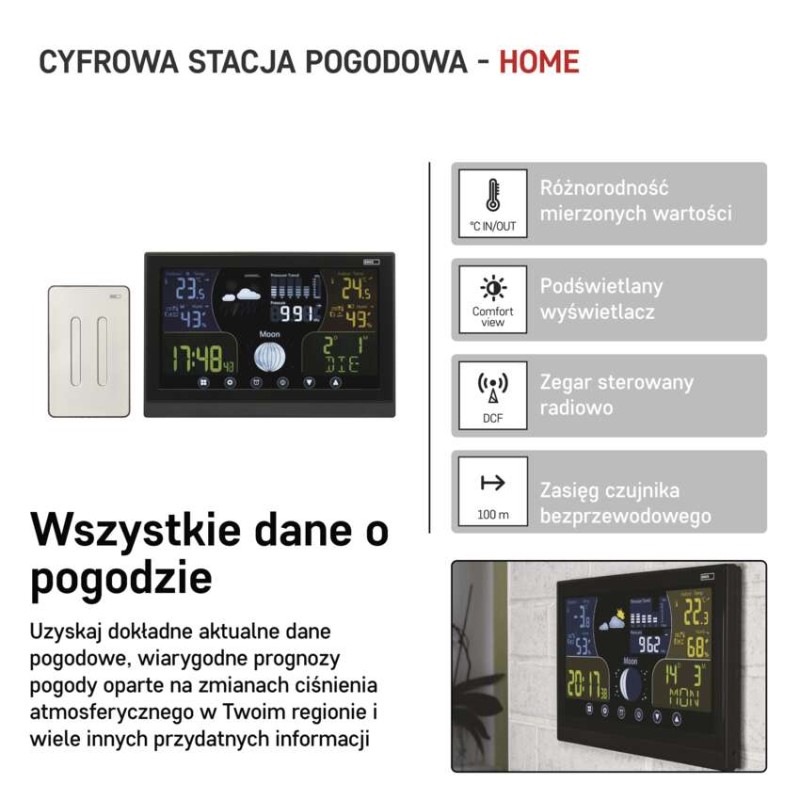 Stacja pogodowa E6018