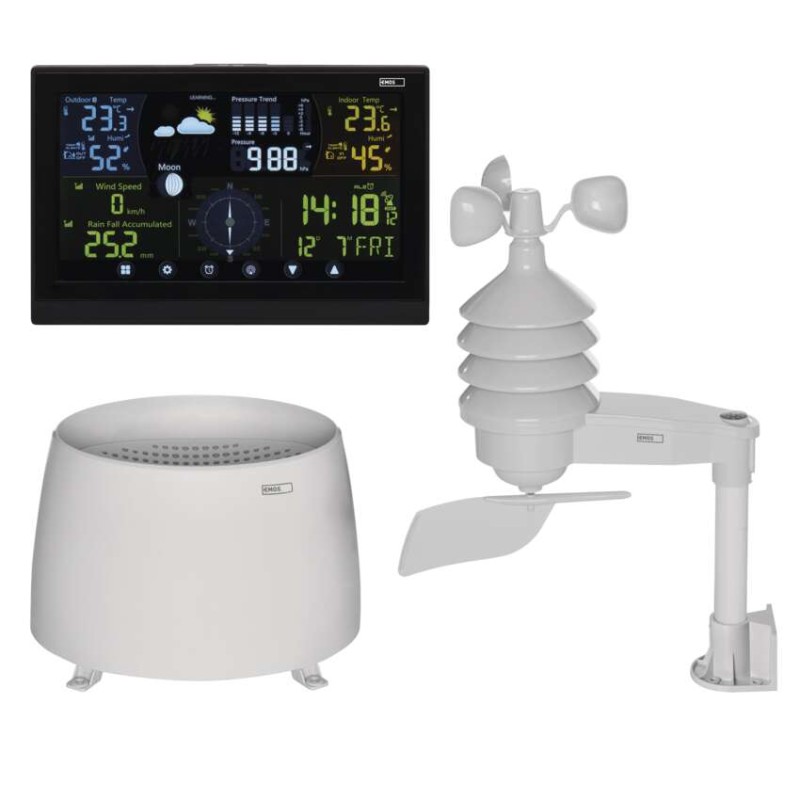 EMOS Meteorológiai állomás E6016