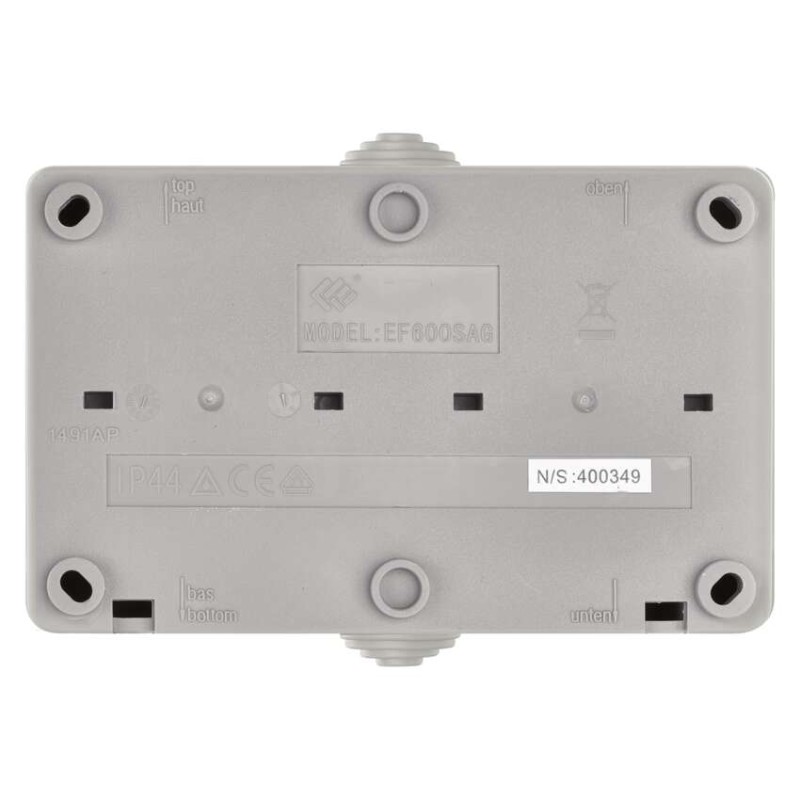 EMOS Aljzat és váltókapcsoló IP44 SCHUKO