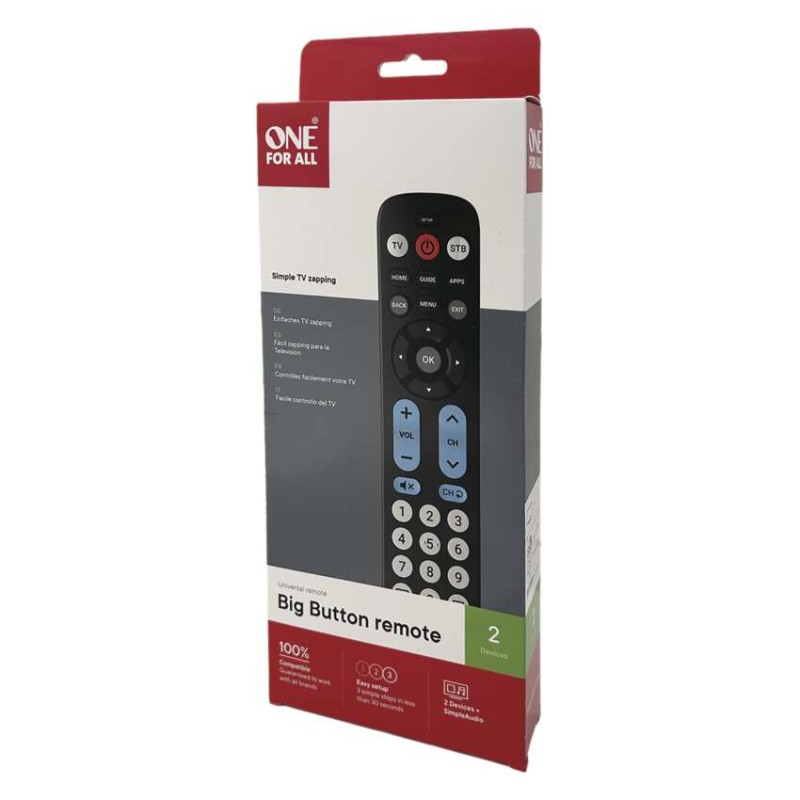 Univerzálny diaľkový ovládač OFA BIG BUTTON