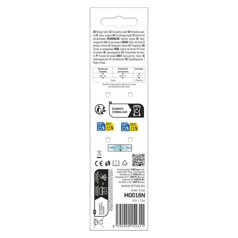 Zkoušečka napětí VT-110