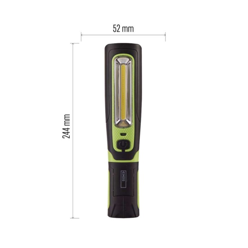 CREE LED + COB LED nabíj. svietidlo P4532, 470 lm, 1800 mAh