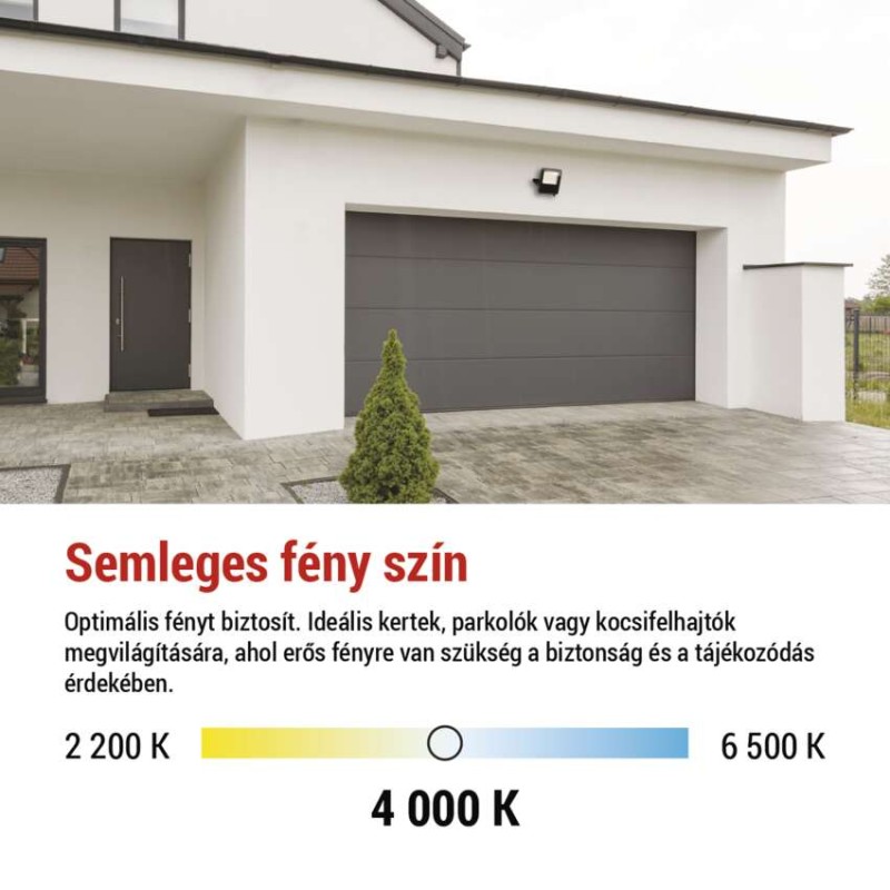 VISIO LED reflektor 30W természetes fehér