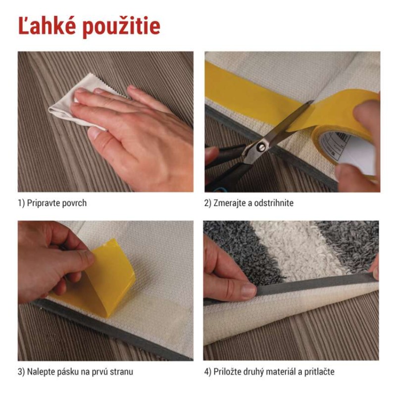 Dvojstranná DUCT páska 50 mm / 10 m, priehľadná