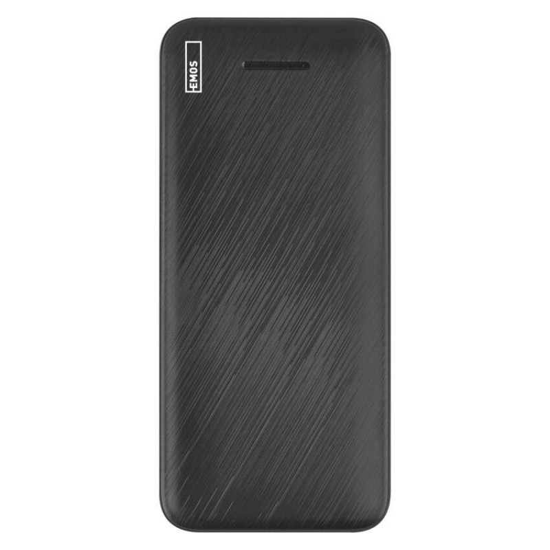 EMOS Powerbank AlphaQ3, 20 000 mAh, 22,5 W, fekete