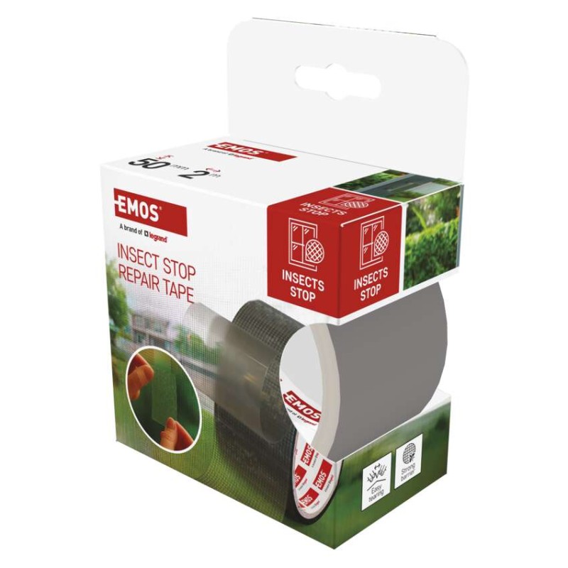 Taśma do naprawy moskitier 50 mm / 2 m, przezroczysta