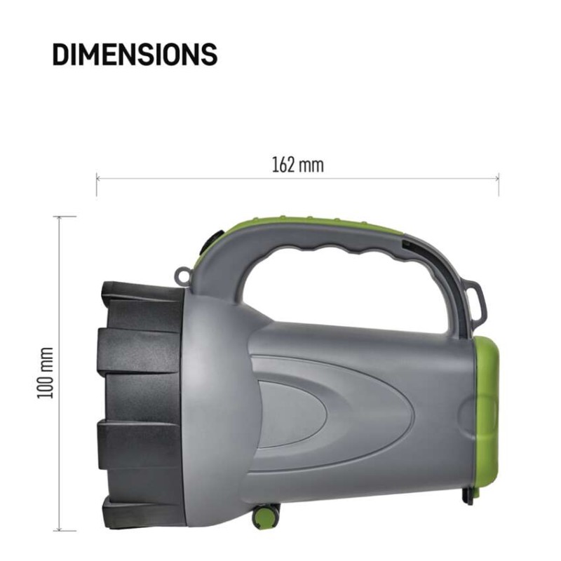 LED nabíjacie svietidlo P2311, 300 lm, 2400 mAh
