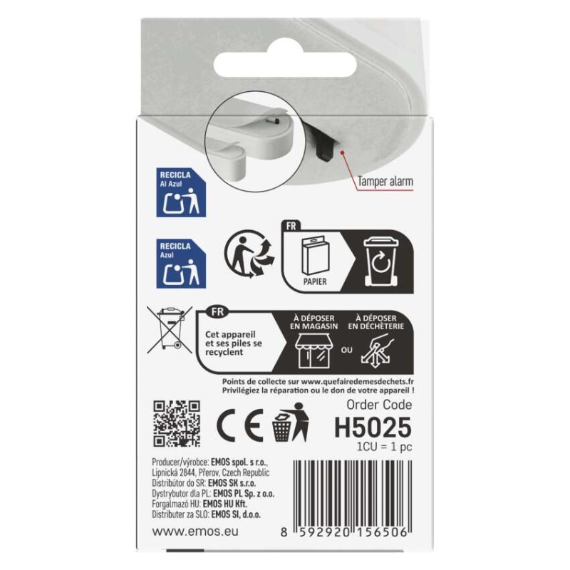 GoSmart bezdrôtový snímač dverí IP-2011Z, ZigBee