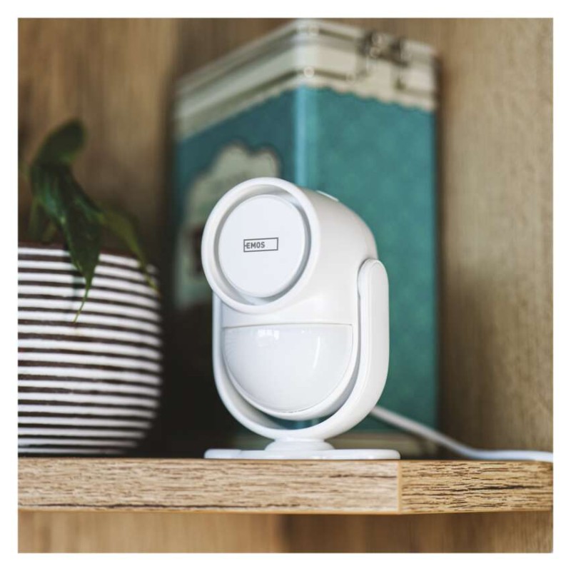 Alarm GoSmart IP‑126L GUARDIAN z czujnikiem ruchu, 6× czujników drzwi/okien, WiFi