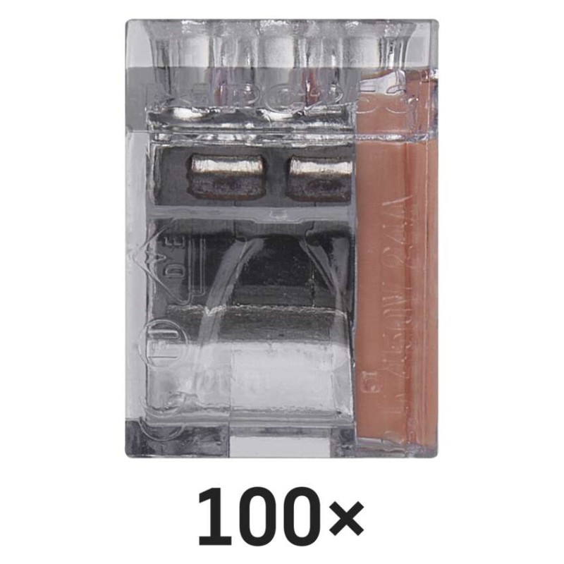 Svorka typu wago 273-253 3x2,5, 100 ks