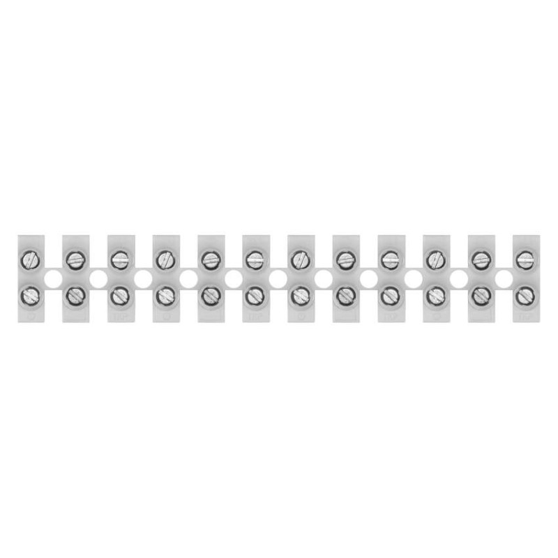 Svorkovnice 12x6,0 mm bílá, 1 ks