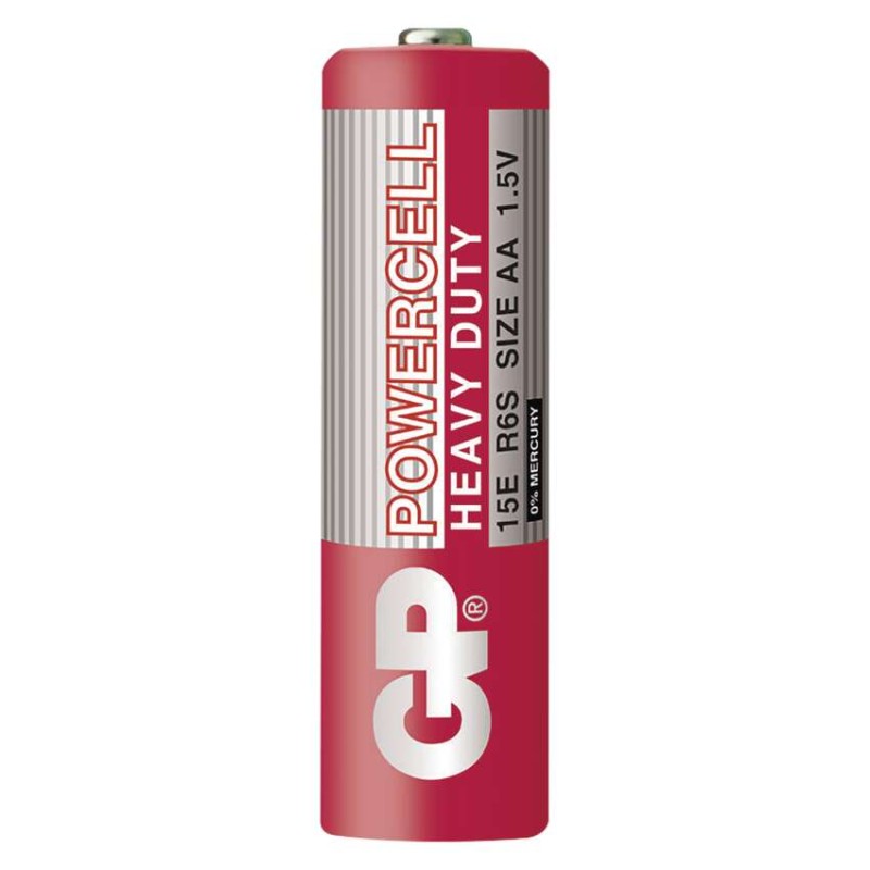 GP Bateria cynkowa POWERCELL AA (R6) 4SH w/Barcode