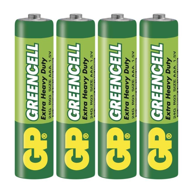 GP Bateria cynkowa GREENCELL AAA (R03) 4 szt.