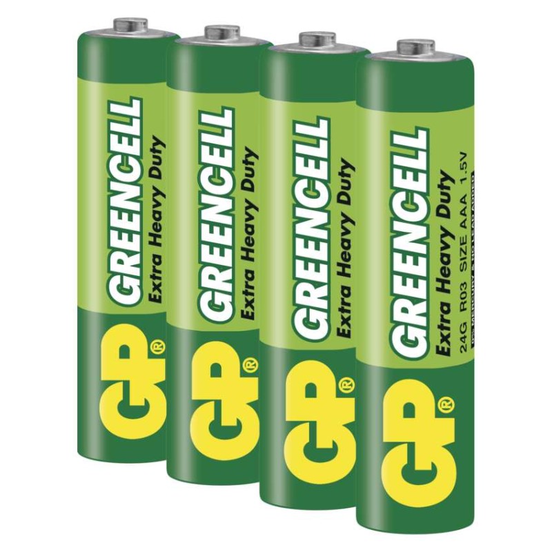 GP Bateria cynkowa GREENCELL AAA (R03) 4 szt.