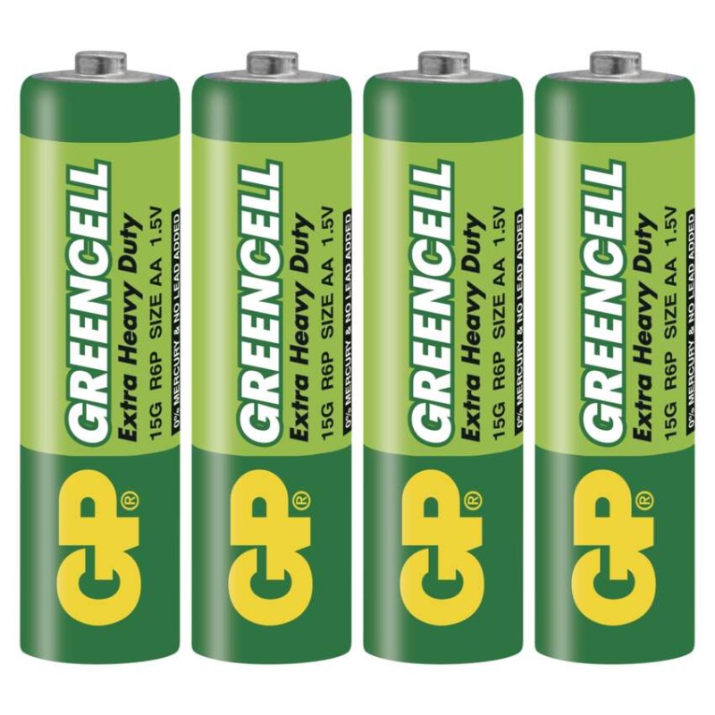 GP Bateria cynkowa GREENCELL AA (R6) 4 szt.