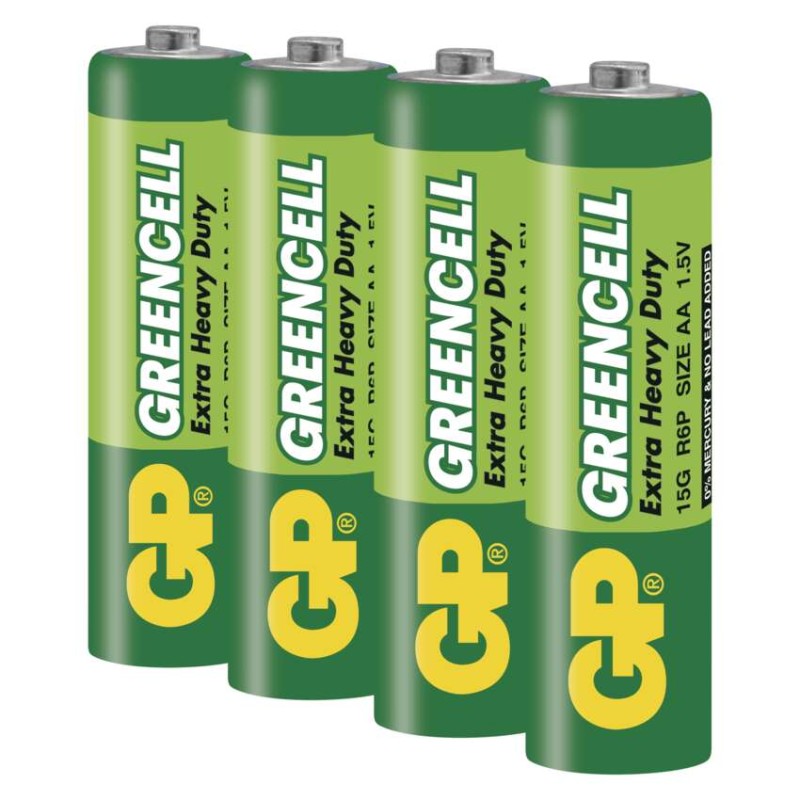 GP Bateria cynkowa GREENCELL AA (R6) 4 szt.