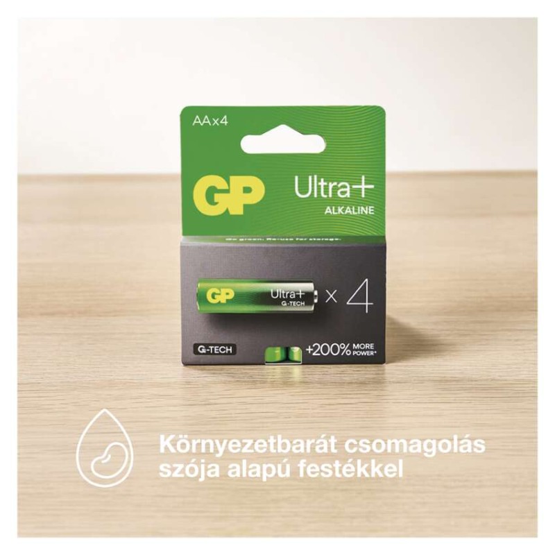 GP Ultra Plus Alkáli elem AAA 2db