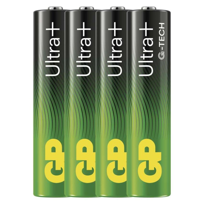 GP Bateria alkaliczna ULTRA PLUS AAA (LR03) 4 szt.