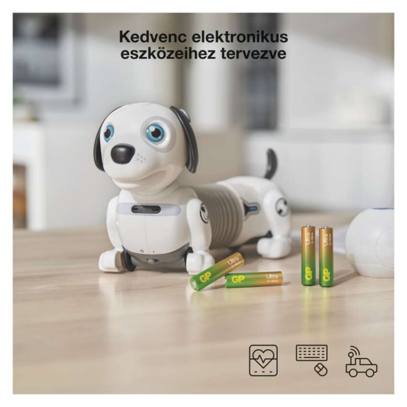 GP Ultra Alkáli elem AAA 4db